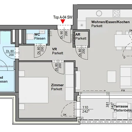 Almappartement Nassfeld- Sonnenalpe Apartmán