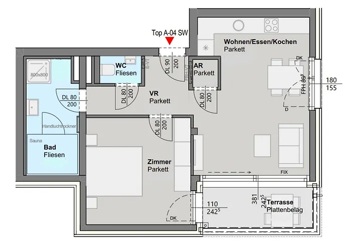 Almappartement Nassfeld- Sonnenalpe Apartmán